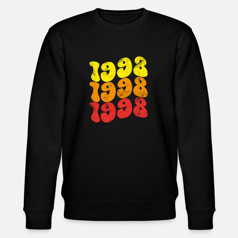 Millésime 1998 - Sweat bio CHANGER Stanley/Stella Unisexe - noir