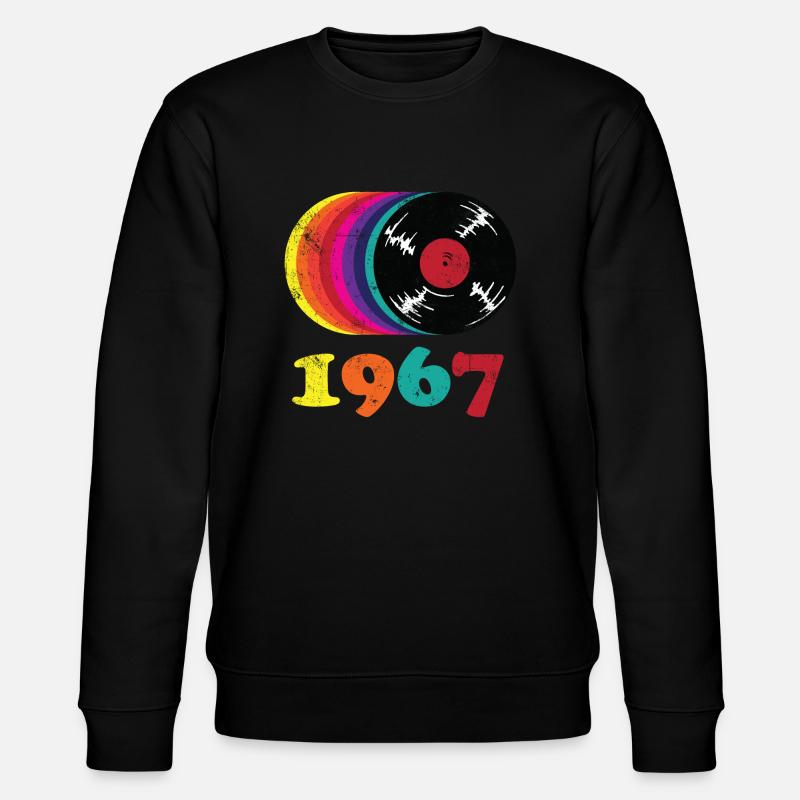 Millésime 1967 - Sweat bio CHANGER Stanley/Stella Unisexe - noir