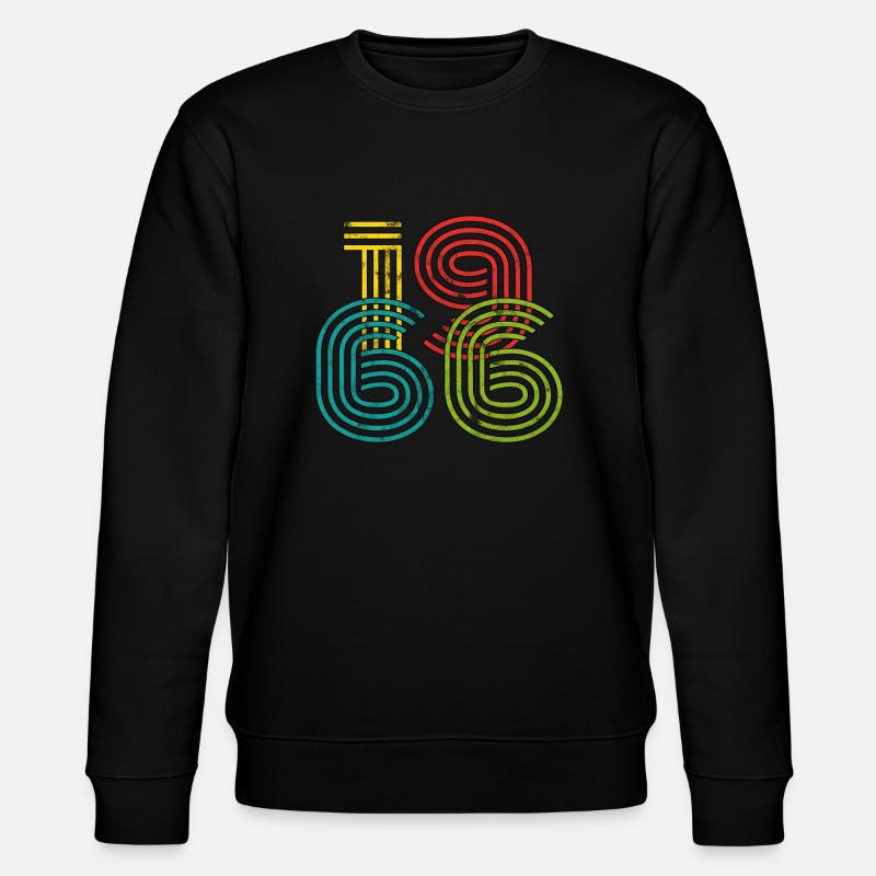 Millésime 1966 - Sweat bio CHANGER Stanley/Stella Unisexe - noir