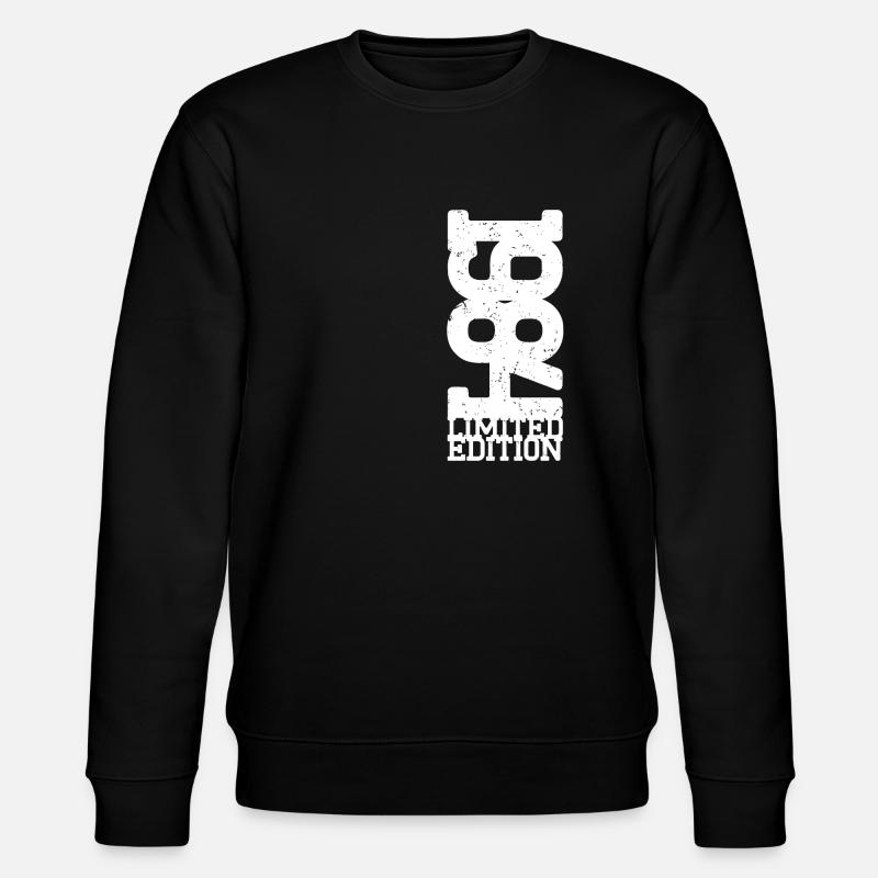 Millésime 1984 - Sweat bio CHANGER Stanley/Stella Unisexe - noir