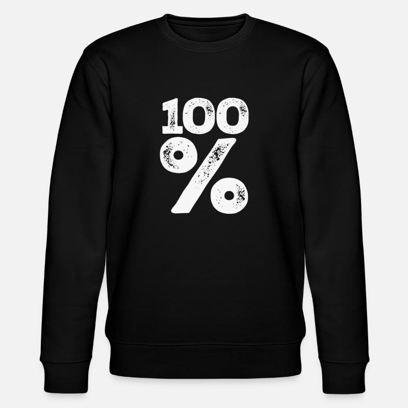 100% - Sweat bio CHANGER Stanley/Stella Unisexe - noir