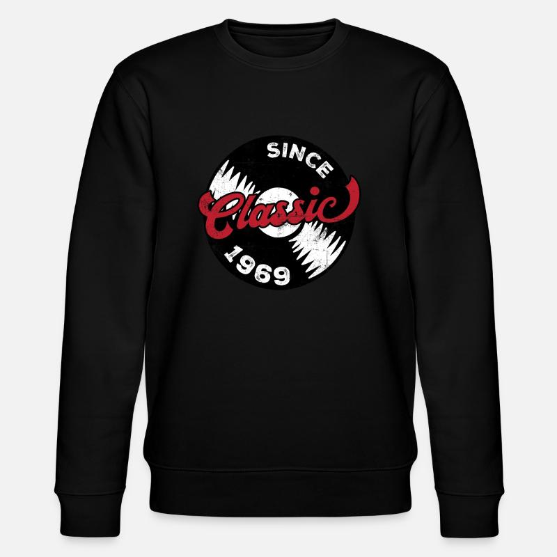 Millésime 1969 - Sweat bio CHANGER Stanley/Stella Unisexe - noir