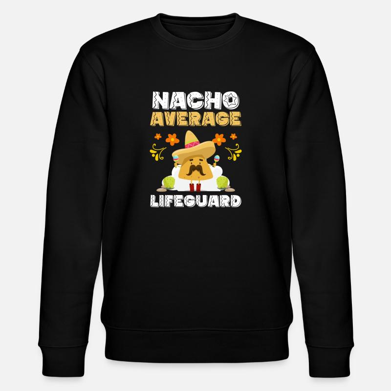 Lifeguard Swimming Instructor - Stanley/Stella CHANGER Unisex Organic Sweatshirt - black