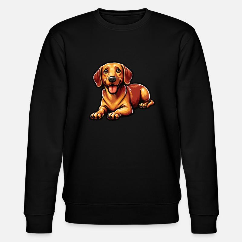 Labrador Retriever - Stanley/Stella Unisex Bio-Sweatshirt CHANGER  - Schwarz