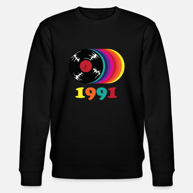 Millésime 1991 - Sweat bio CHANGER Stanley/Stella Unisexe - noir
