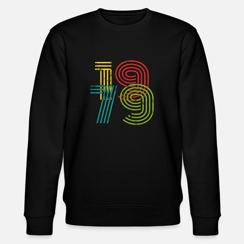 Millésime 1979 - Sweat bio CHANGER Stanley/Stella Unisexe - noir