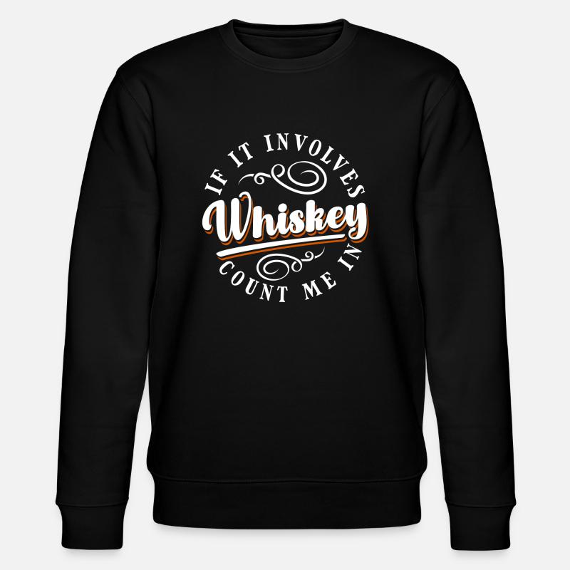 Rum Bartender Drinker Frenzy - Stanley/Stella CHANGER Unisex Organic Sweatshirt - black