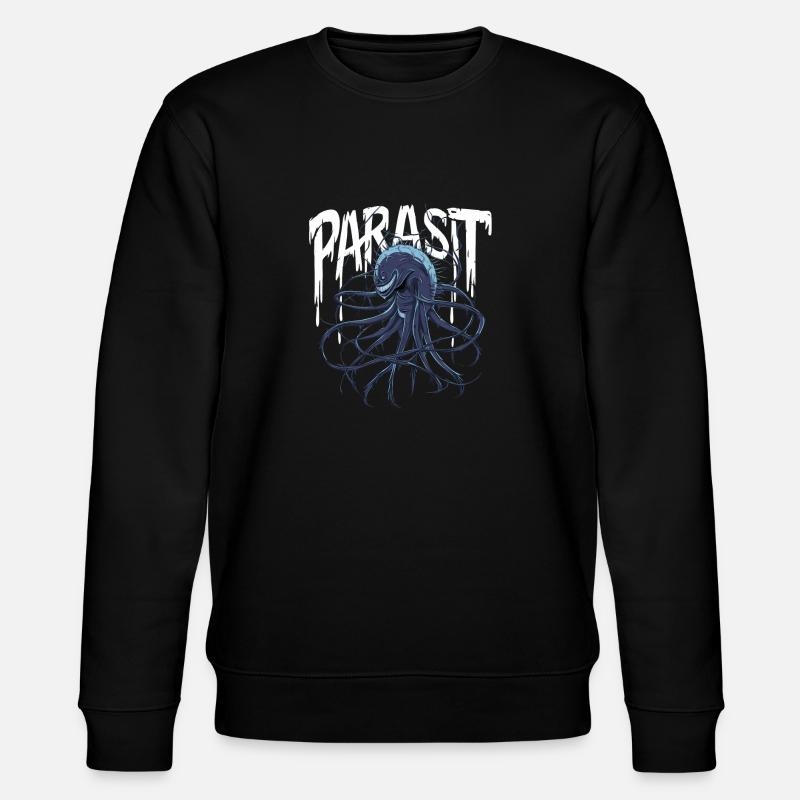 Parasit - Stanley/Stella Unisex Bio-Sweatshirt CHANGER  - Schwarz