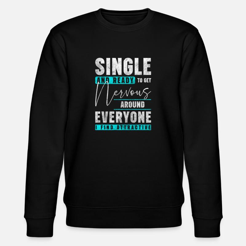 Relation Flirt d’amour - Sweat bio CHANGER Stanley/Stella Unisexe - noir