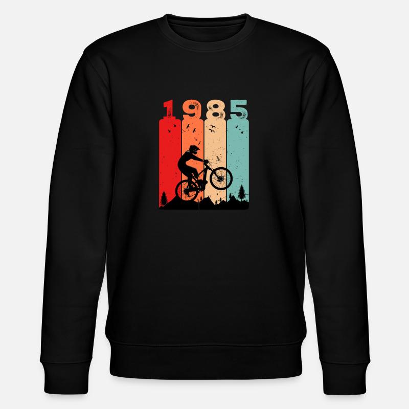 Millésime 1985 - Sweat bio CHANGER Stanley/Stella Unisexe - noir