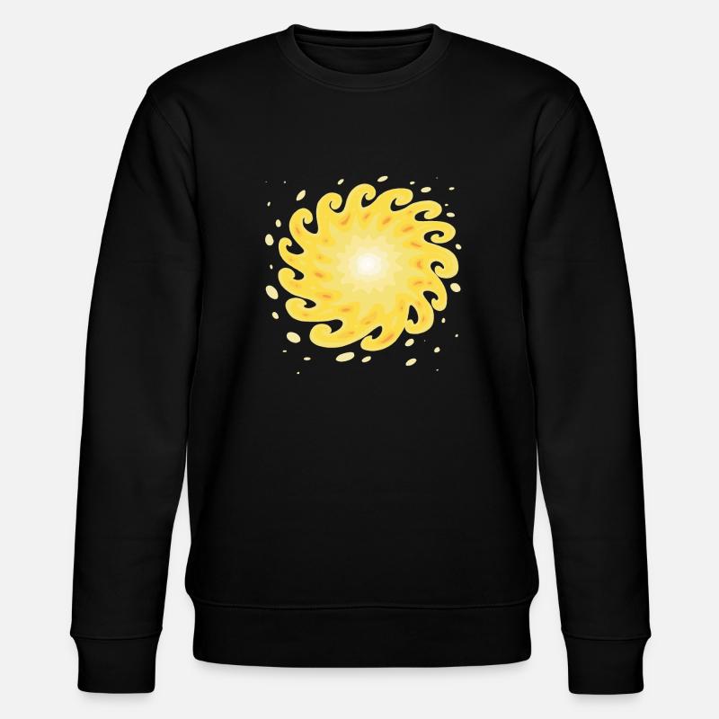 Sonne im Zenit - Stanley/Stella Unisex Bio-Sweatshirt CHANGER  - Schwarz