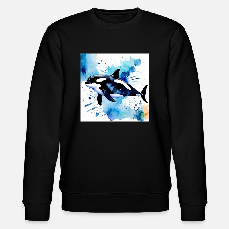 Style orque - Sweat bio CHANGER Stanley/Stella Unisexe - noir
