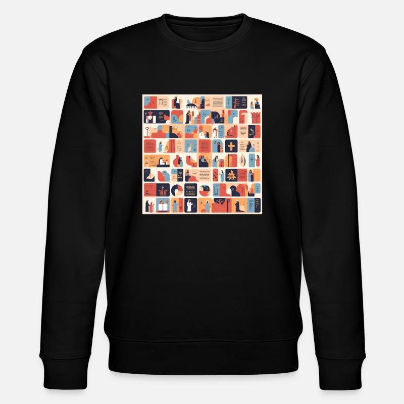 biblique 9 - Sweat bio CHANGER Stanley/Stella Unisexe - noir