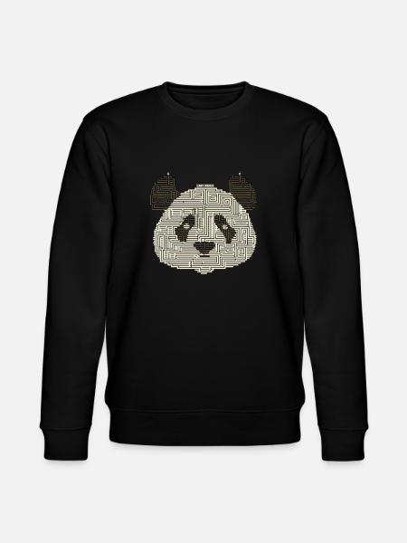 Laby-Panda - Stanley/Stella CHANGER Unisex Organic Sweatshirt - black