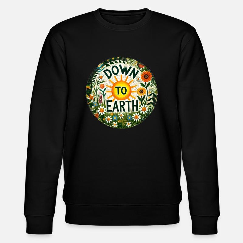 Bodenständig - Stanley/Stella Unisex Bio-Sweatshirt CHANGER  - Schwarz