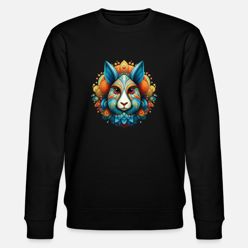 Le Lapin - Sweat bio CHANGER Stanley/Stella Unisexe - noir