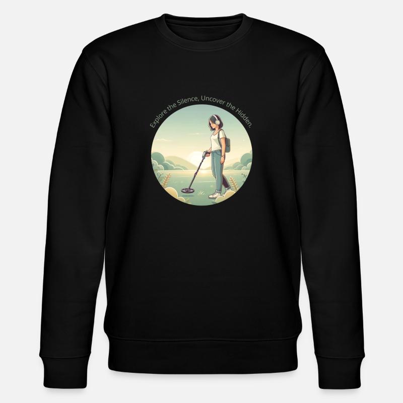 Ma passion la détection - Sweat bio CHANGER Stanley/Stella Unisexe - noir