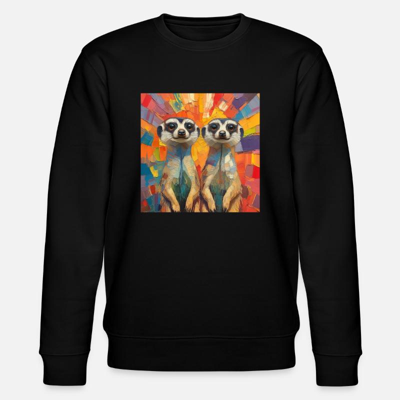 Suricates - Sweat bio CHANGER Stanley/Stella Unisexe - noir