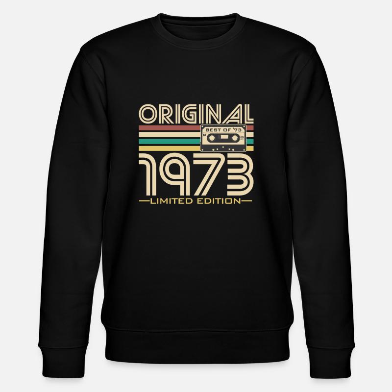 Original '73 Rétro - Sweat bio CHANGER Stanley/Stella Unisexe - noir
