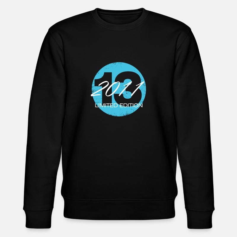 13 ans d’âge Edition Limitée - Sweat bio CHANGER Stanley/Stella Unisexe - noir