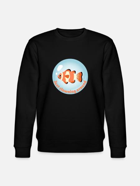 Just clowning around - Stanley/Stella CHANGER Unisex Organic Sweatshirt - black