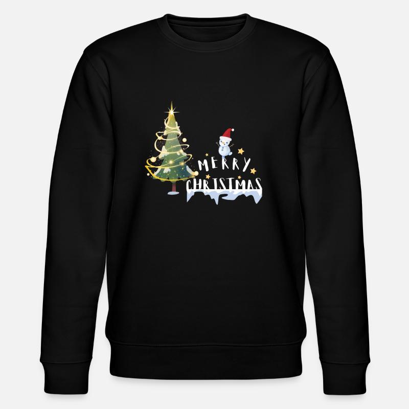 Arbre de Noël - Sweat bio CHANGER Stanley/Stella Unisexe - noir