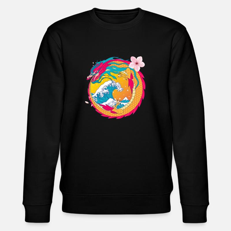 La danse du dragon - Sweat bio CHANGER Stanley/Stella Unisexe - noir