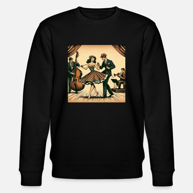 Performance de danse rétro - Sweat bio CHANGER Stanley/Stella Unisexe - noir