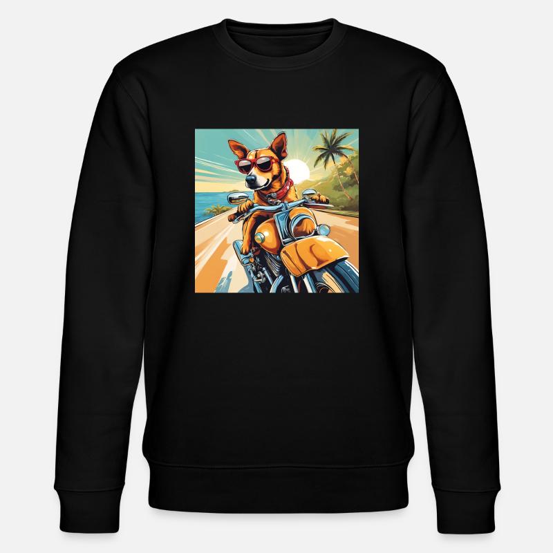 Chien - Sweat bio CHANGER Stanley/Stella Unisexe - noir