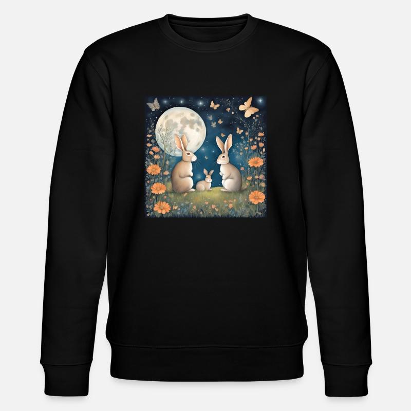 Lapin - Sweat bio CHANGER Stanley/Stella Unisexe - noir