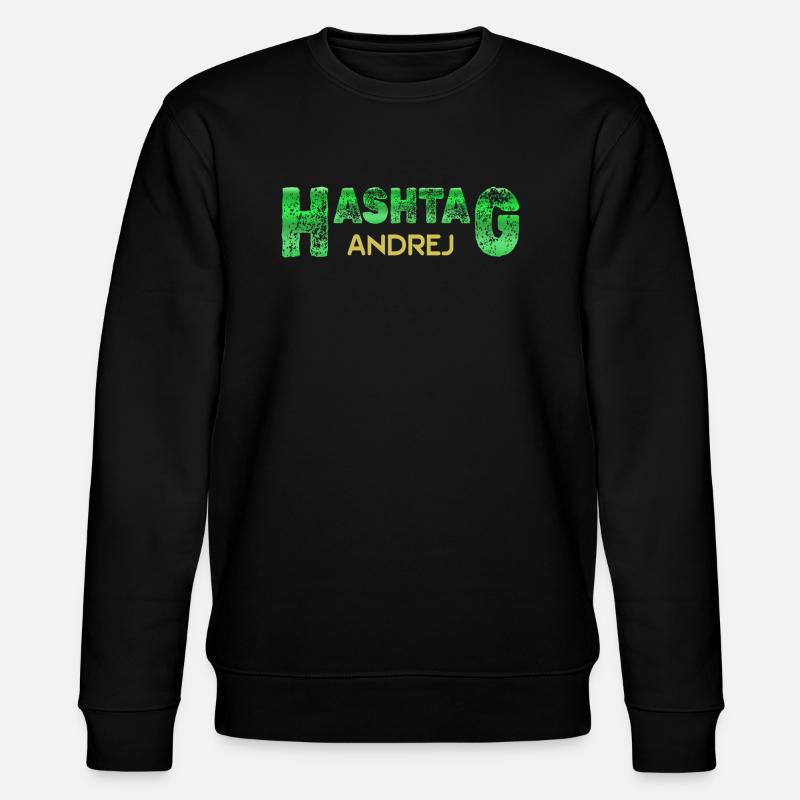 Geschenk für Andrej - Stanley/Stella Unisex Bio-Sweatshirt CHANGER  - Schwarz