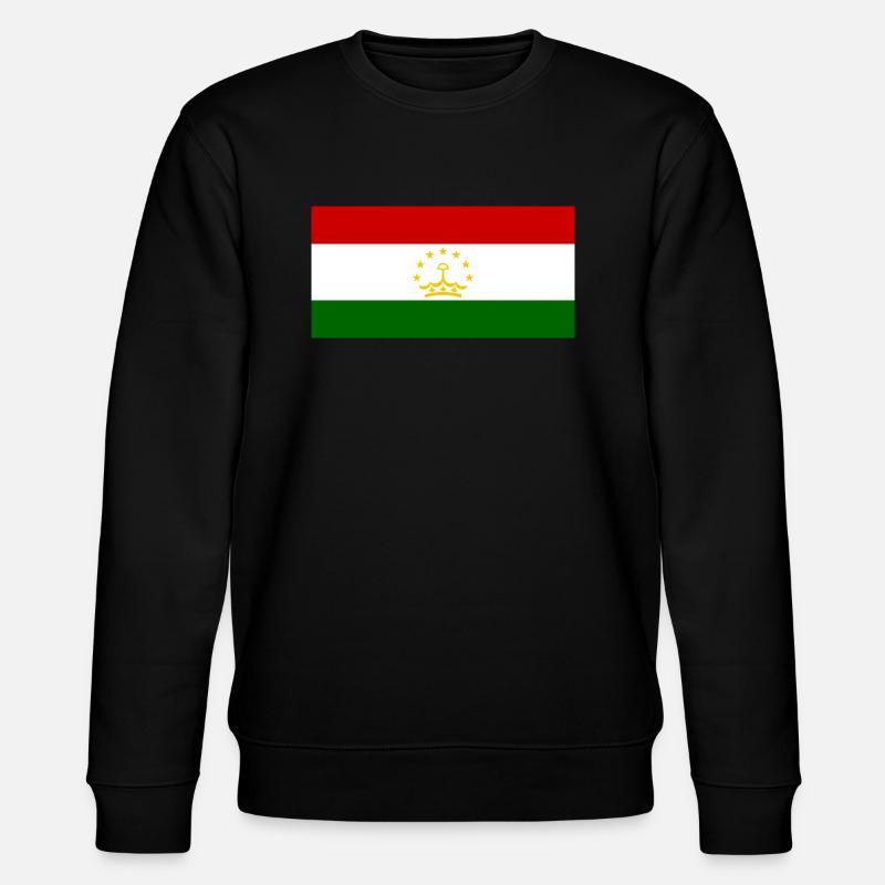 Tadschikistan - Stanley/Stella Unisex Bio-Sweatshirt CHANGER  - Schwarz
