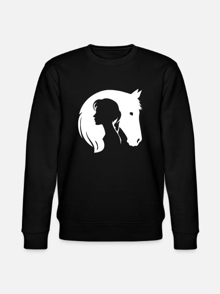 Equestrian Elegance - Stanley/Stella CHANGER Unisex Organic Sweatshirt - black