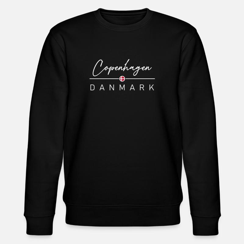 Danemark - Copenhague - Copenhague - Danemark - Sweat bio CHANGER Stanley/Stella Unisexe - noir
