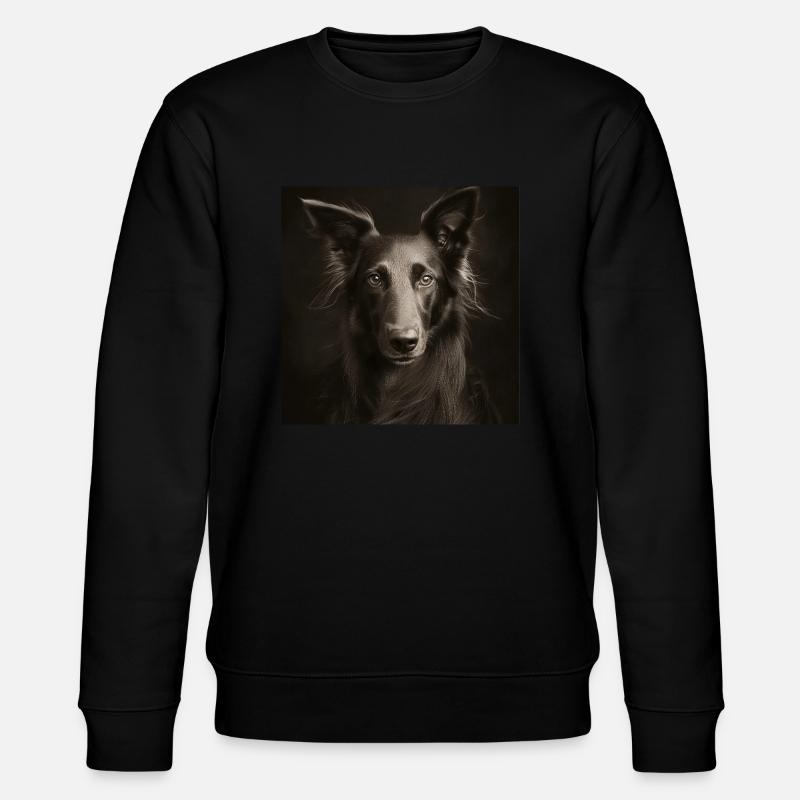Black Animals - Cool dog - Stanley/Stella Unisex Bio-Sweatshirt CHANGER  - Schwarz