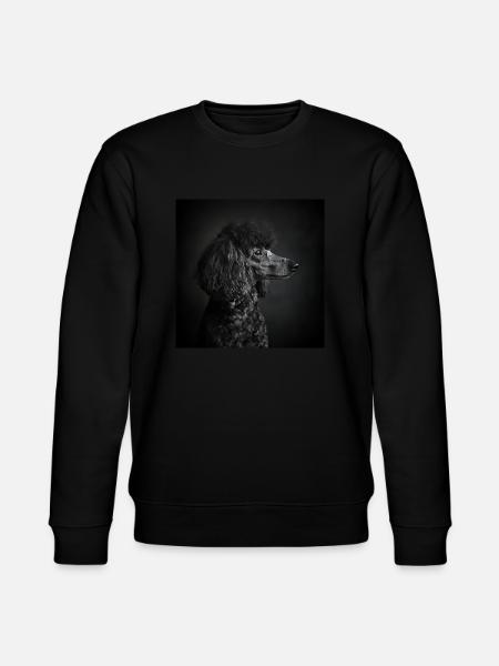 Black Animals - Black Poodle - Stanley/Stella CHANGER Unisex Organic Sweatshirt - black