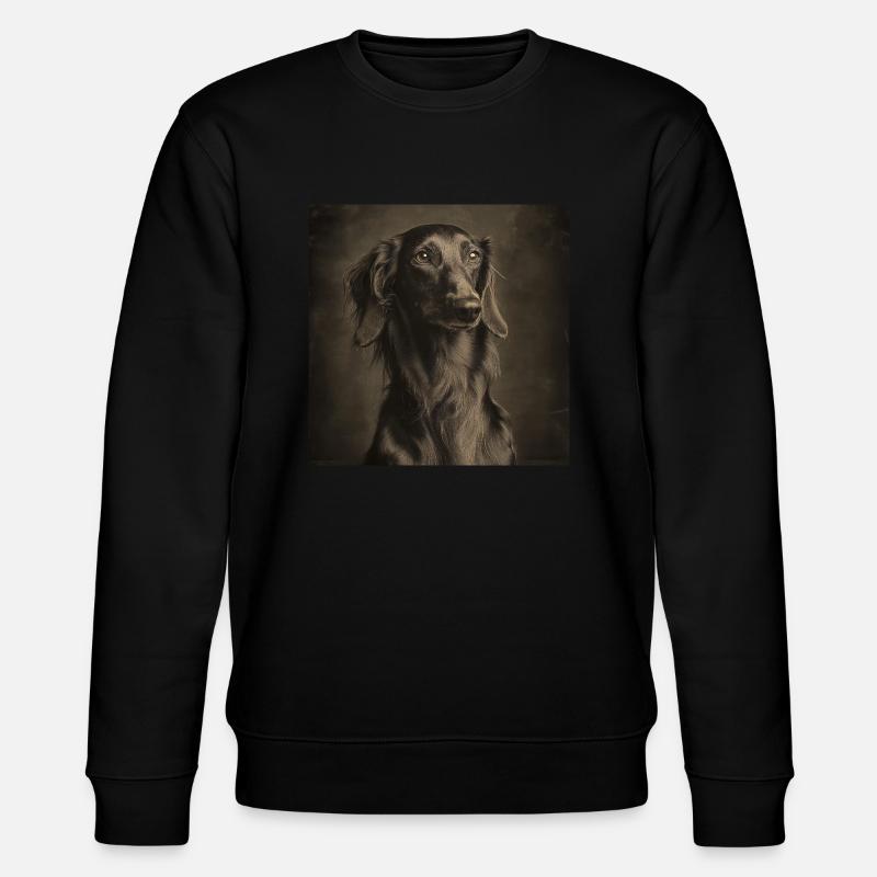 Black Animals - Dog - Stanley/Stella Unisex Bio-Sweatshirt CHANGER  - Schwarz