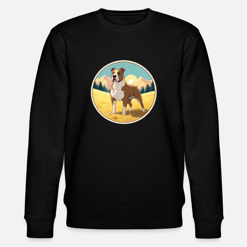 Pitbull American Bully - Sweat bio CHANGER Stanley/Stella Unisexe - noir