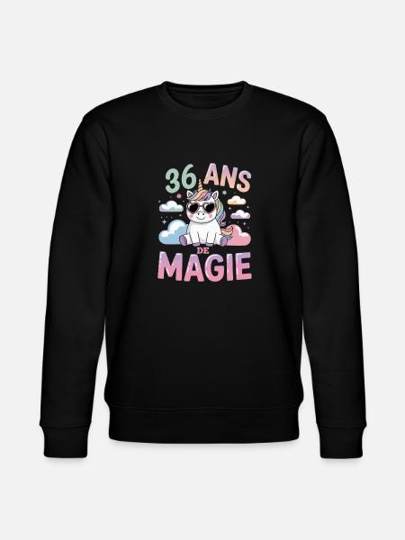 36 ans de magie - Sweat bio CHANGER Stanley/Stella Unisexe - noir