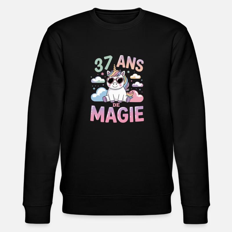 37 ans de magie - Sweat bio CHANGER Stanley/Stella Unisexe - noir
