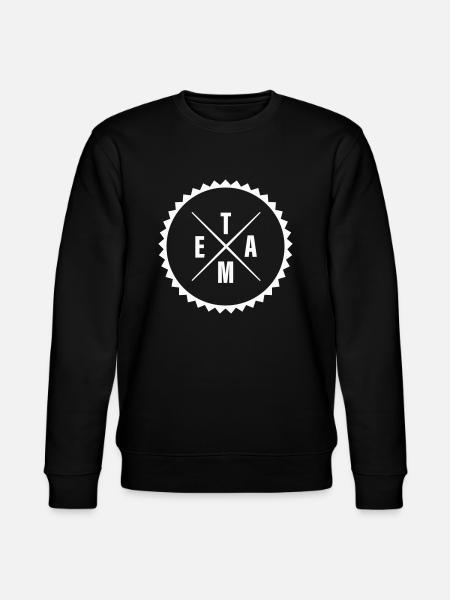 Team Circle - Stanley/Stella CHANGER Unisex Organic Sweatshirt - black
