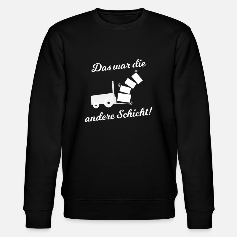The Logistics Layer - Stanley/Stella CHANGER Unisex Organic Sweatshirt - black