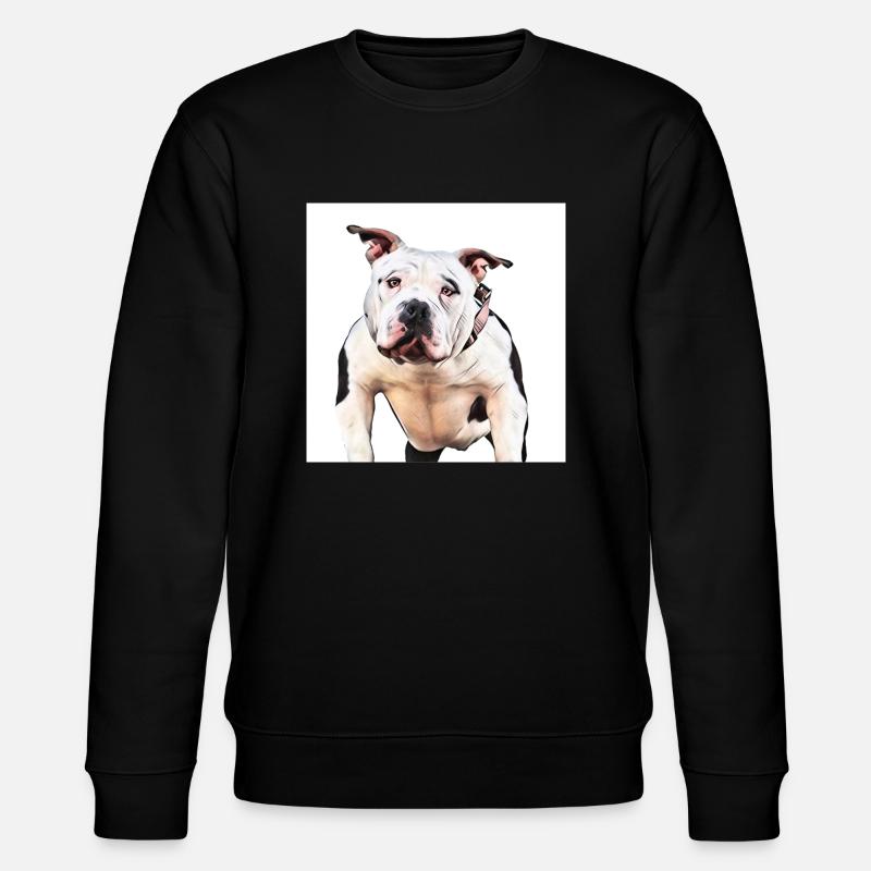 American Bully - Stanley/Stella Unisex Bio-Sweatshirt CHANGER  - Schwarz