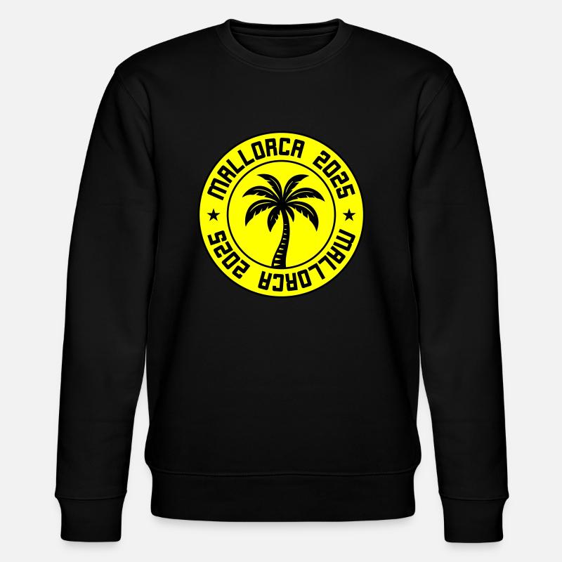 Mallorca 2025 - Stanley/Stella Unisex Bio-Sweatshirt CHANGER  - Schwarz