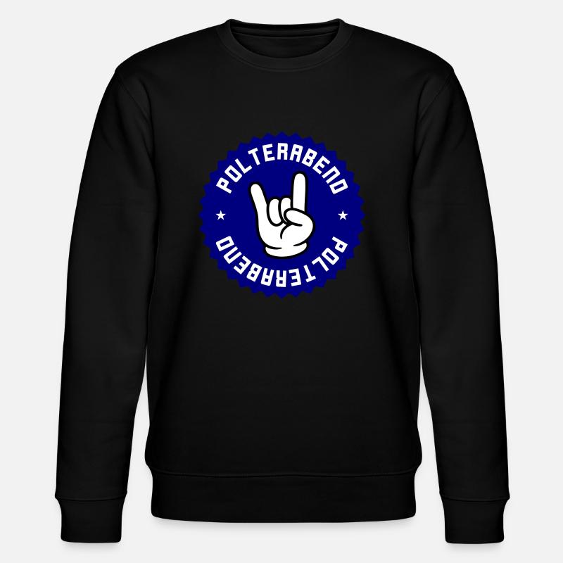 Polterabend Hochzeit Party - Stanley/Stella Unisex Bio-Sweatshirt CHANGER  - Schwarz