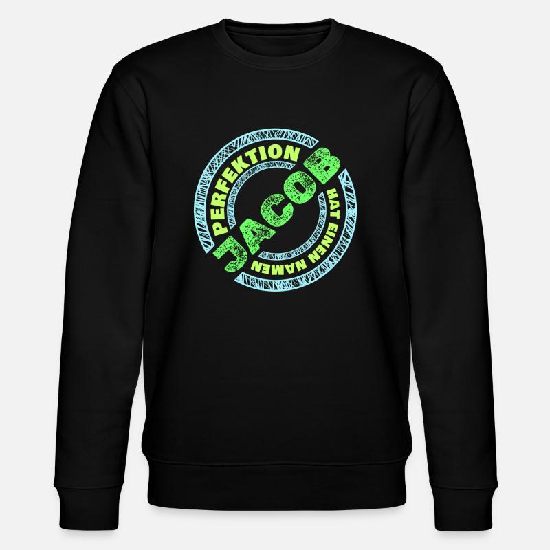 Jacob - Stanley/Stella Unisex Bio-Sweatshirt CHANGER  - Schwarz