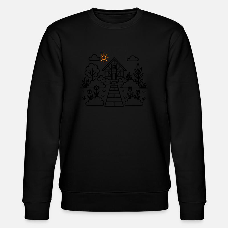 Jardin familial Nature - Sweat bio CHANGER Stanley/Stella Unisexe - noir