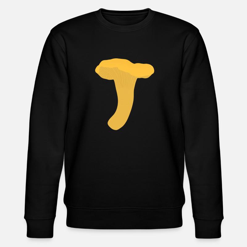 Pfifferlinge - Stanley/Stella Unisex Bio-Sweatshirt CHANGER  - Schwarz