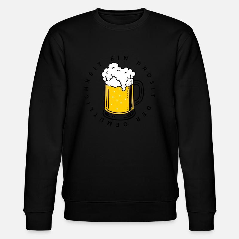Ein Prosit der Gemütlichkeit - Stanley/Stella CHANGER Unisex Organic Sweatshirt - black
