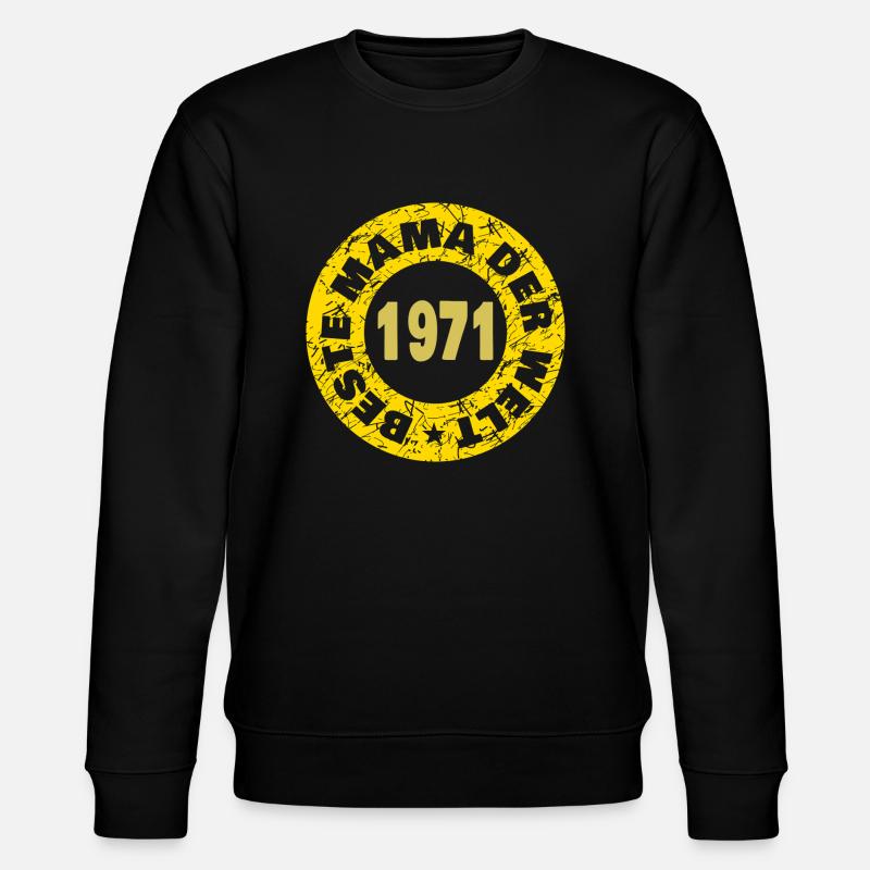 1971 1971 - Sweat bio CHANGER Stanley/Stella Unisexe - noir